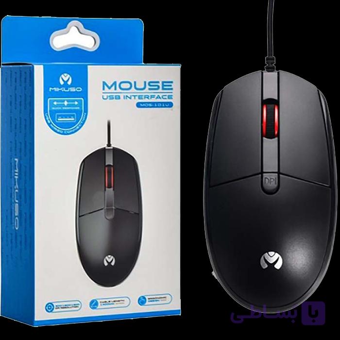 ماوس سیم دار میکوسو Mikuso MOS-101U