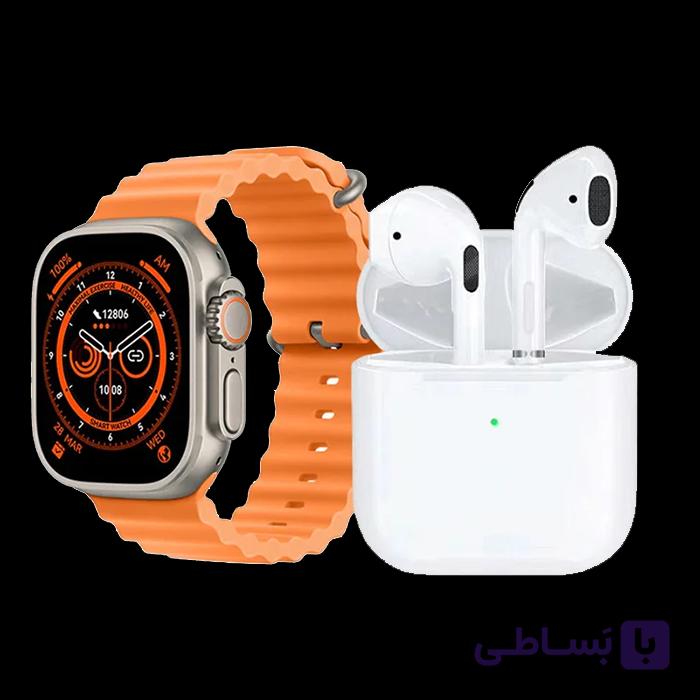 پک ساعت هوشمند و ایرپاد فندیور مدل S20 pro max — تصویر 1