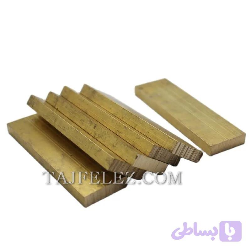تسمه برنجی سایز 30×60 میلیمتر