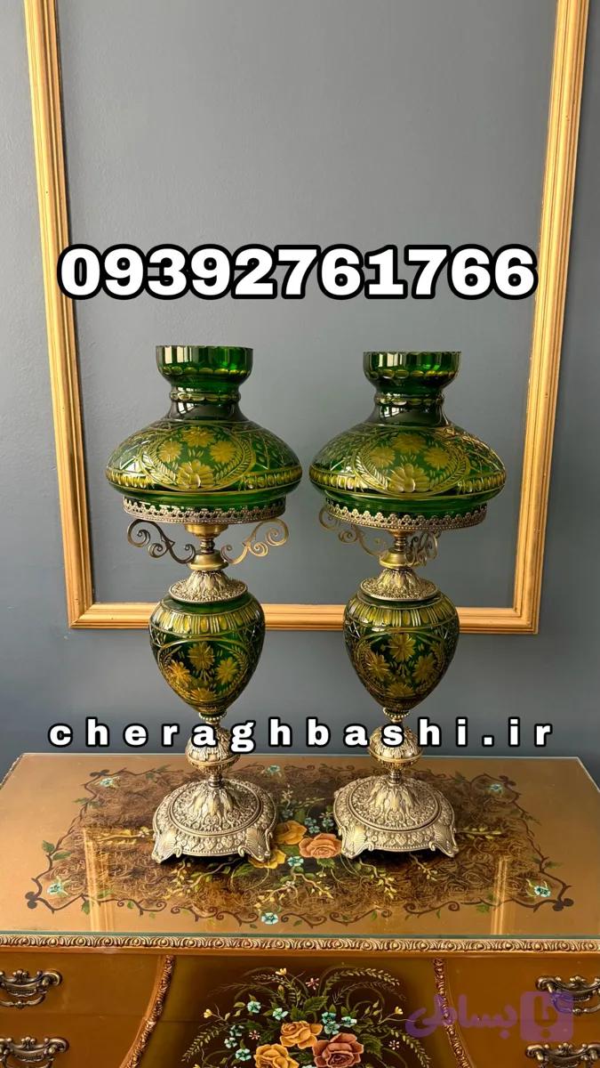 یک جفت چراغ دنسی مدل تراش سلطنتی