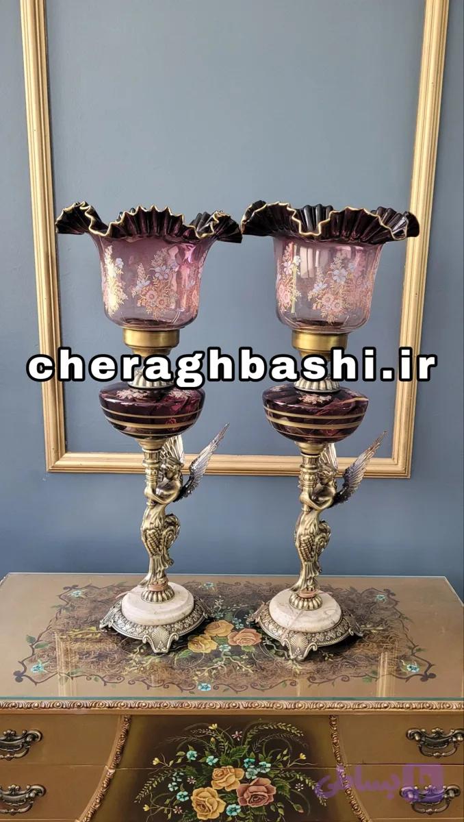 چراغ لاله لب چین قجری ستون فرشته خودرنگ رنگ مادامالعمر — تصویر 1