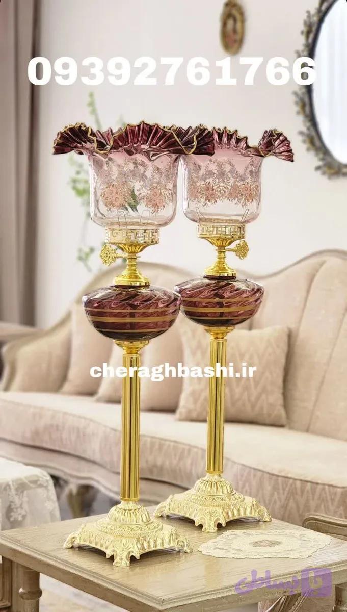 چراغ لب چین خودرنگ رنگ زرشکی