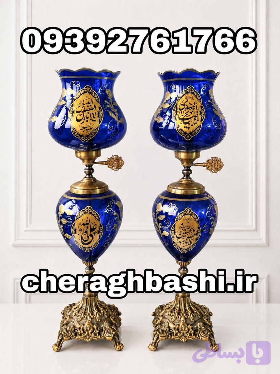 چراغ شمعدان لاله مذهبی هیئتی مناسب محرم — تصویر 1