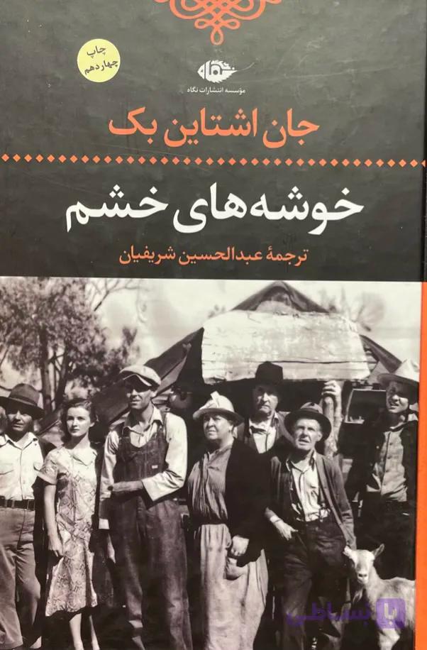 کتاب خوشه های خشم