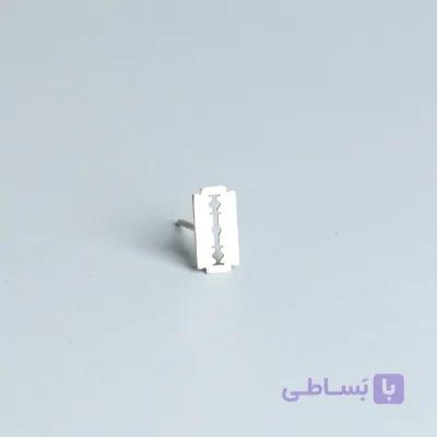 پیرسینگ نقره تیغ