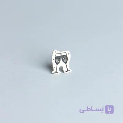 پیرسینگ نقره سلامتی — تصویر 1