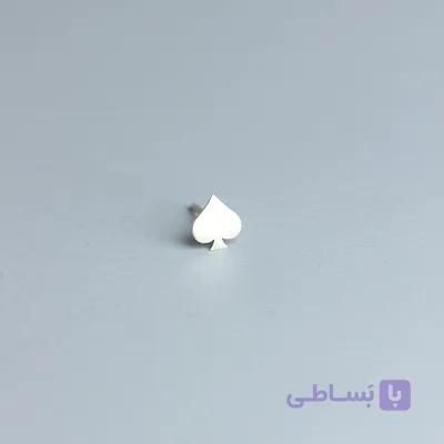 پیرسینگ نقره آس پیک — تصویر 1