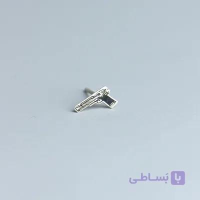 پیرسینگ نقره کلت — تصویر 1