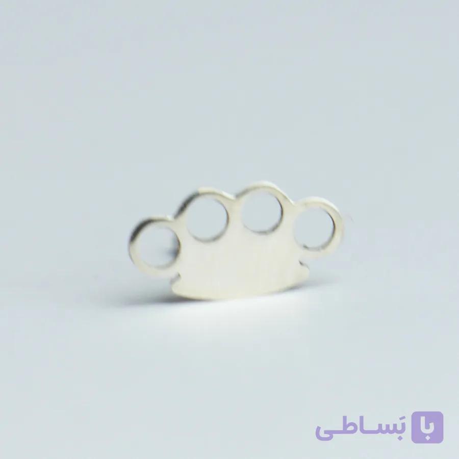 پیرسینگ نقره پنجه بوکس — تصویر 1
