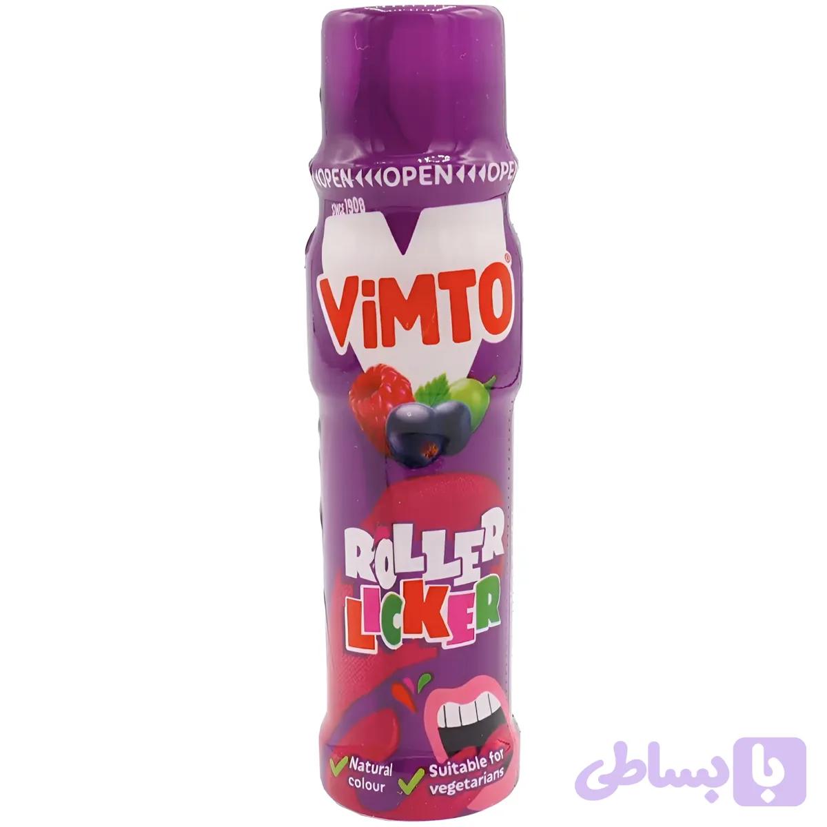 آب نبات ویمتو رولر لیکر با طعم میکس انگور و تمشک سیاه Vimto Roller Licker حجم 60 میل