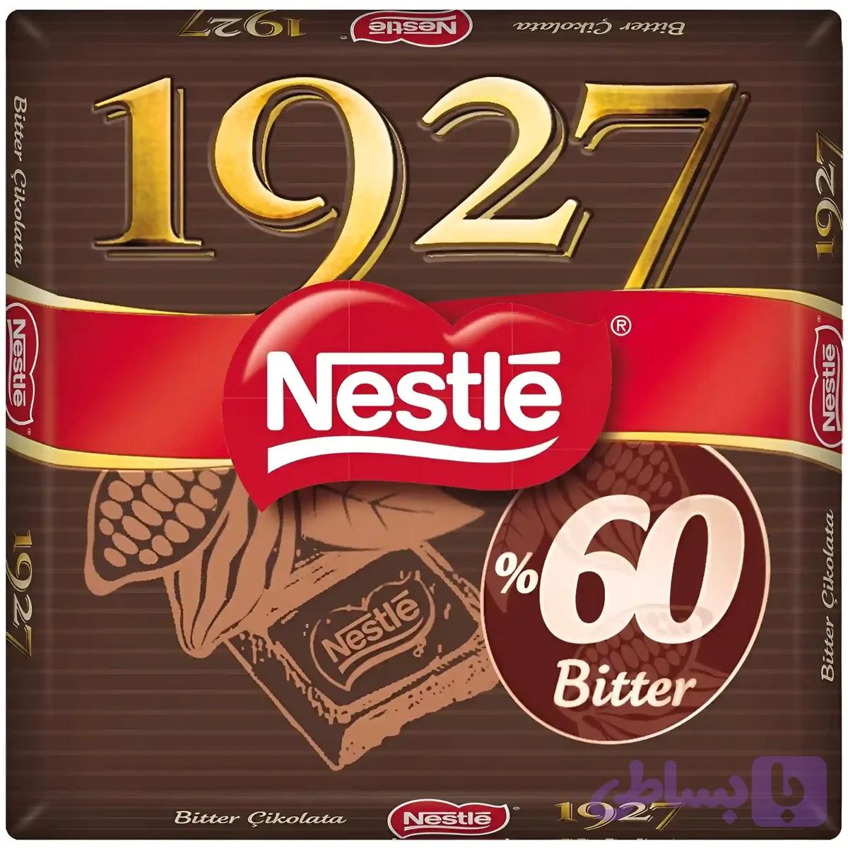 شکلات تلخ 82% نستله Nestle 1927 وزن 60 گرم