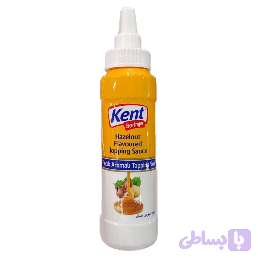 سس طعم فندق کنت Kent Hazelnut Flavoured Sauce وزن 300 گرم