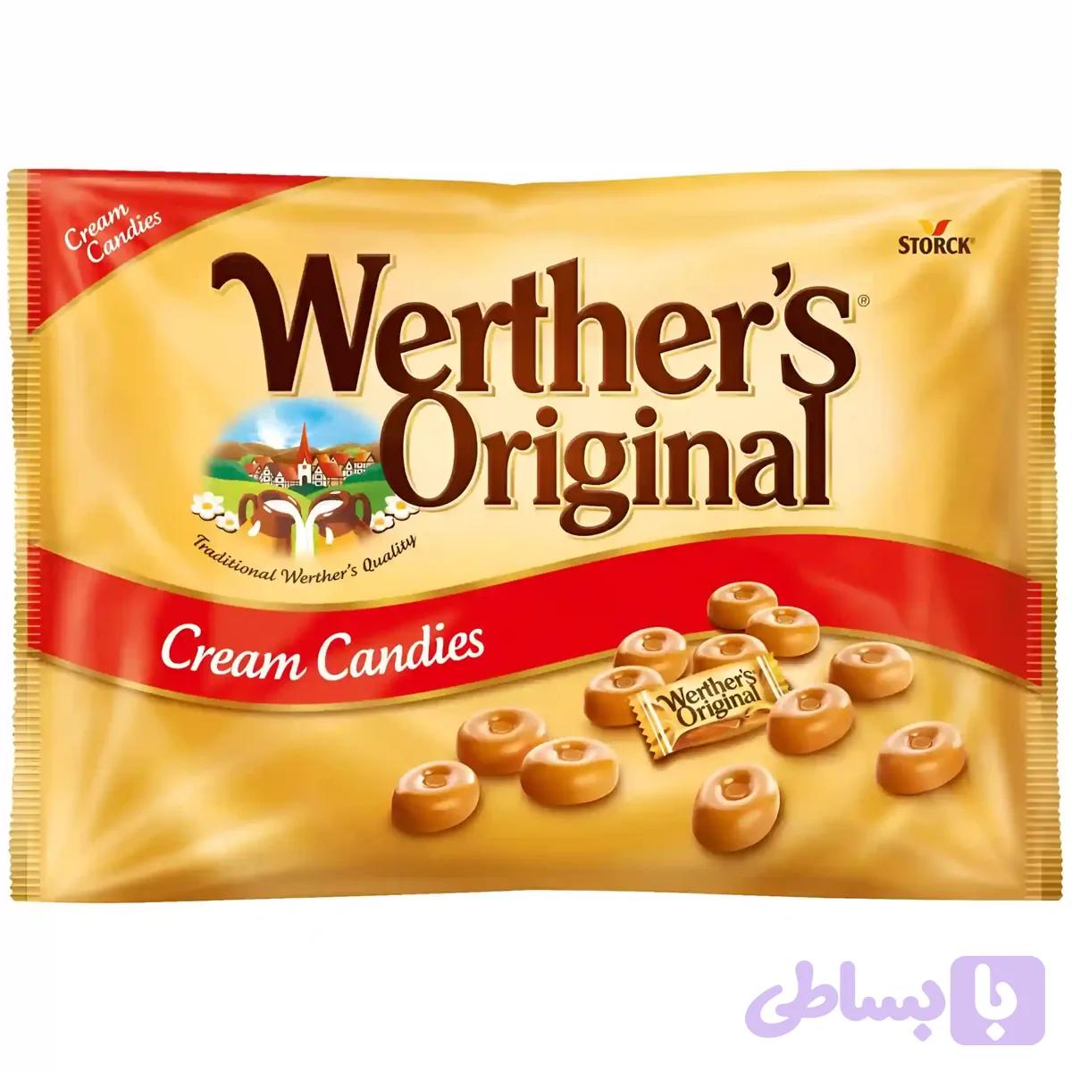 آبنبات وردرز اورجینال کاراملی Werther’s Original Cream Candies بسته 1 کیلویی