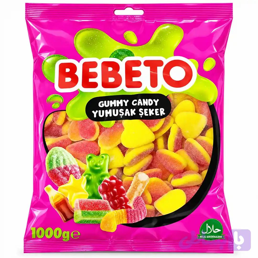 پاستیل ببتو با طرح آناناس Bebeto بسته یک کیلویی