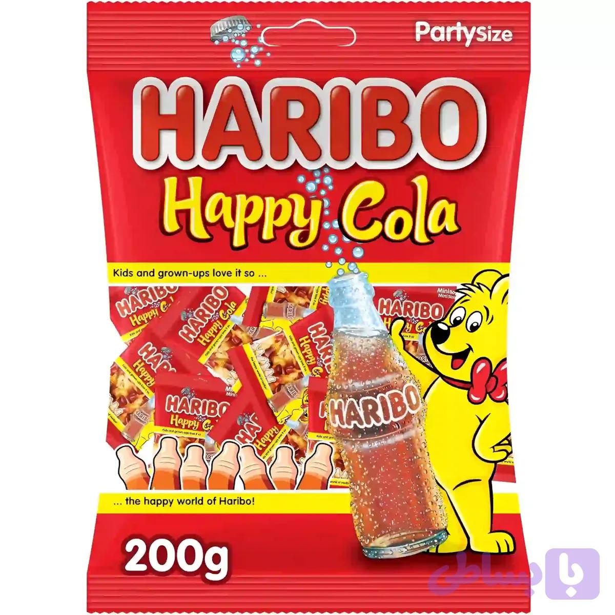 پاستیل نوشابه هاریبو Haribo Happy Cola وزن 160 گرم