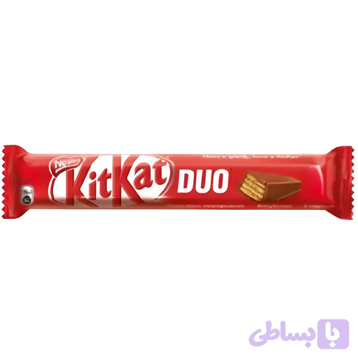 شکلات کیت کت چانکی دوبل شیری KitKat Chunky Duo وزن 64 گرم 3 عددی