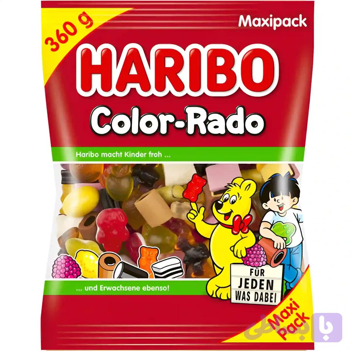 پاستیل مخلوط هاریبو مدل کالرادو Haribo Color-Rado وزن 160 گرم