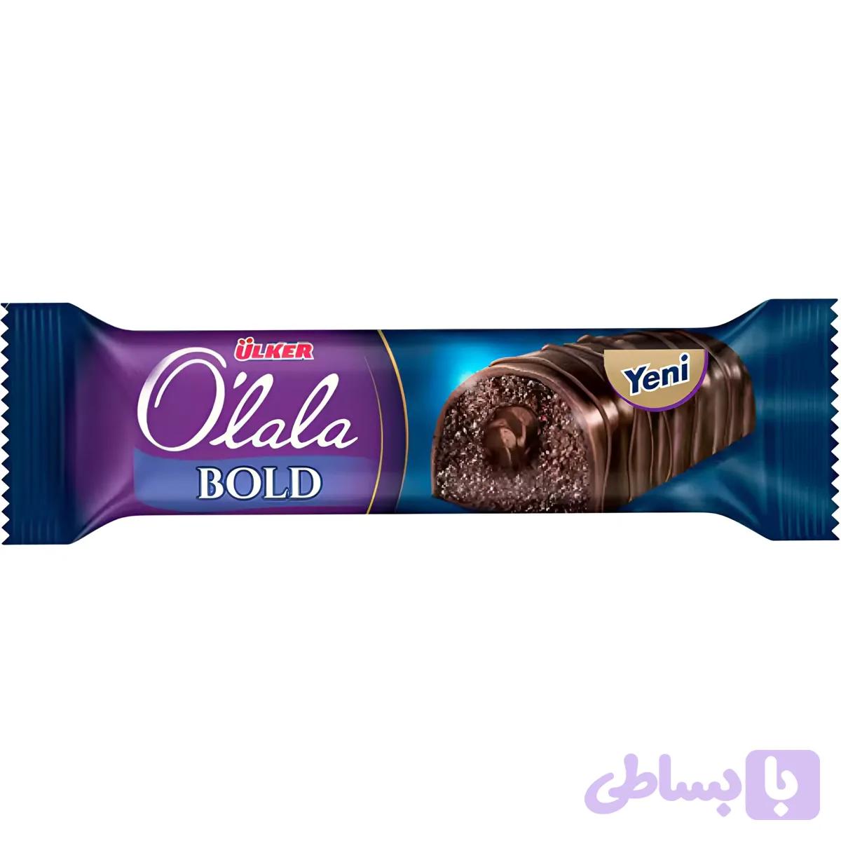 کیک اولکر اولالا بولد با کرم شکلاتی Ulker Olala Bold وزن 43 گرم