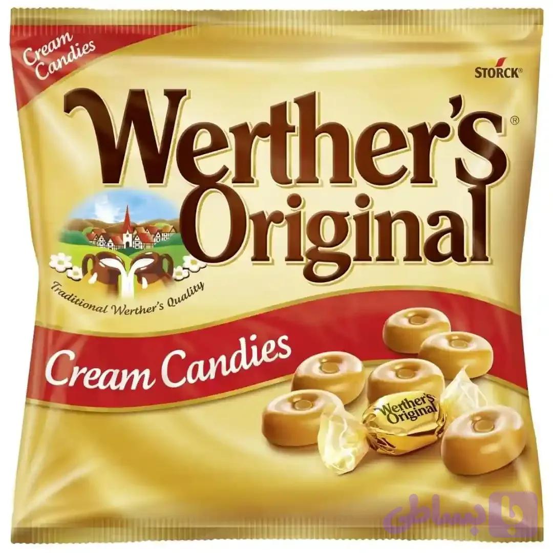 آبنبات کرمی وردرز اورجینال Werther’s وزن 150 گرم