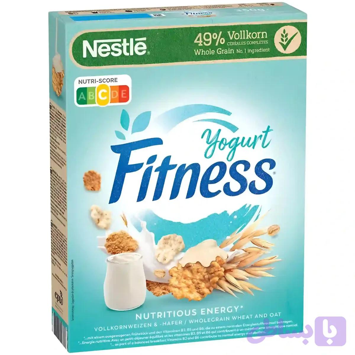 کورن فلکس نستله فیتنس با طعم ماست Nestle fitness وزن 350 گرم