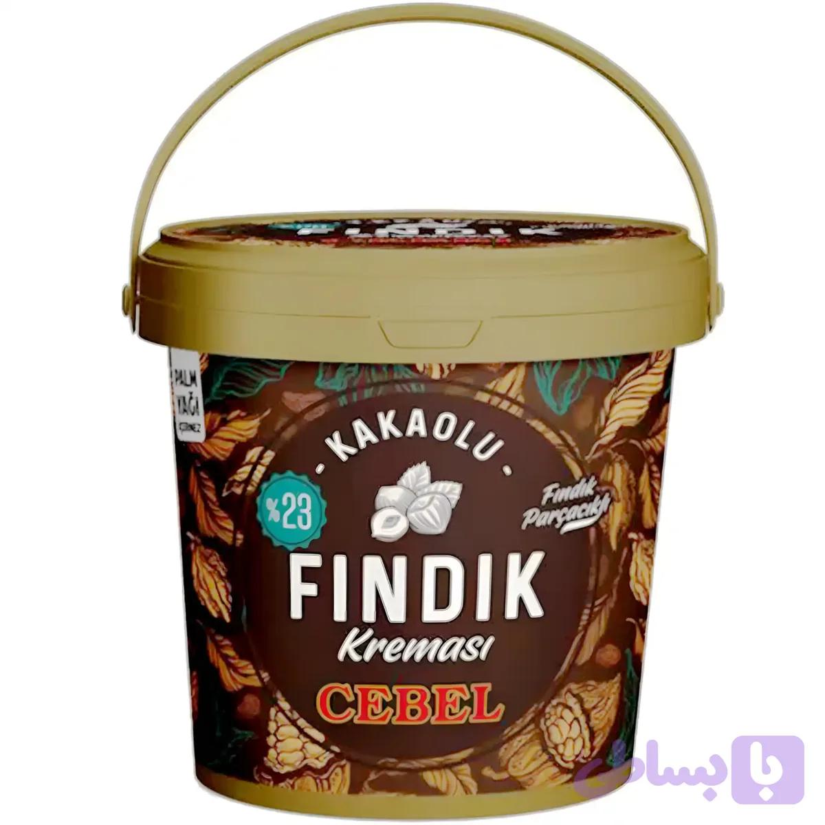 شکلات صبحانه جبل با کرم کاکائو فندقی Cebel Findik Kremasi وزن 400 گرم