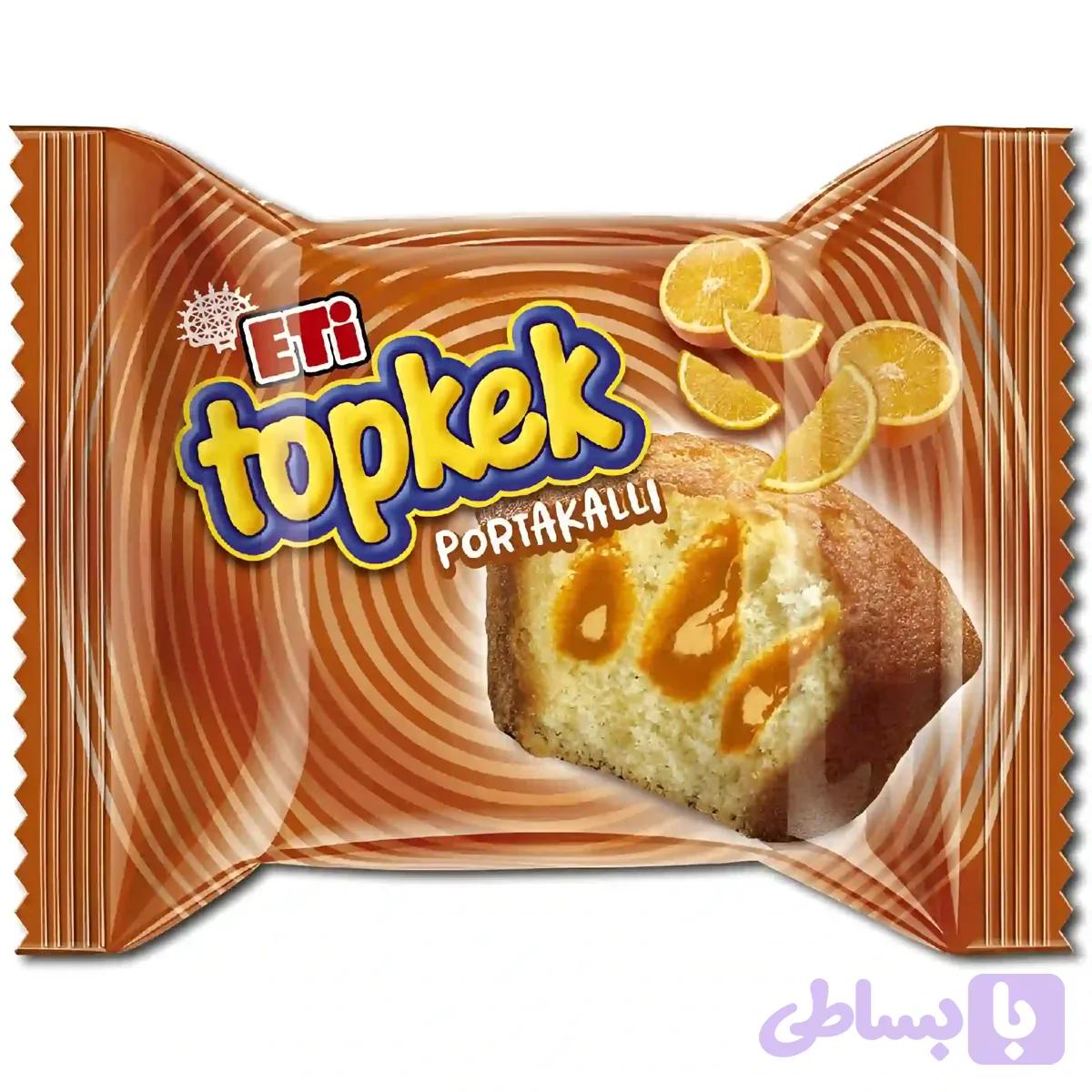 تاپ کیک اتی Eti Topkek با مغز کرم پرتقال 40 گرم