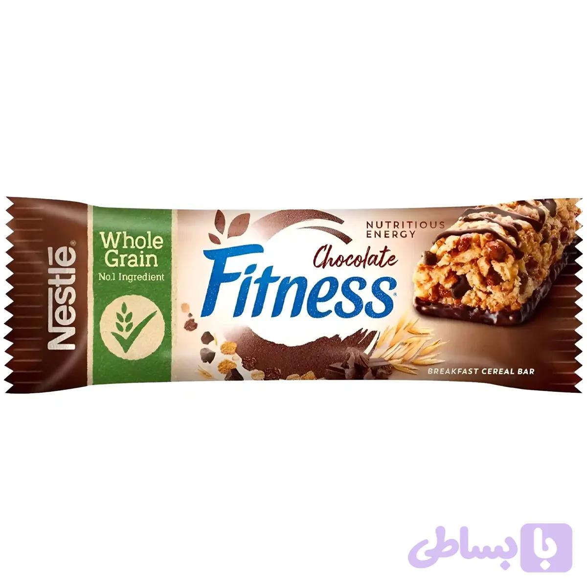 غلات بار فیتنس با کرم شکلات Fitness Chocolate وزن 23.5 گرم