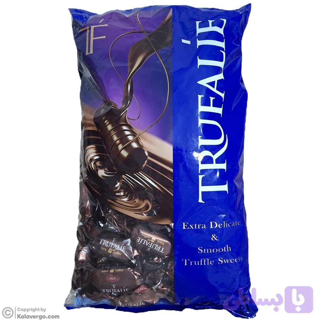 شکلات پذیرایی ترافل قلمی ABK مدل Trufalie با مغز قهوه تلخ 1 کیلویی