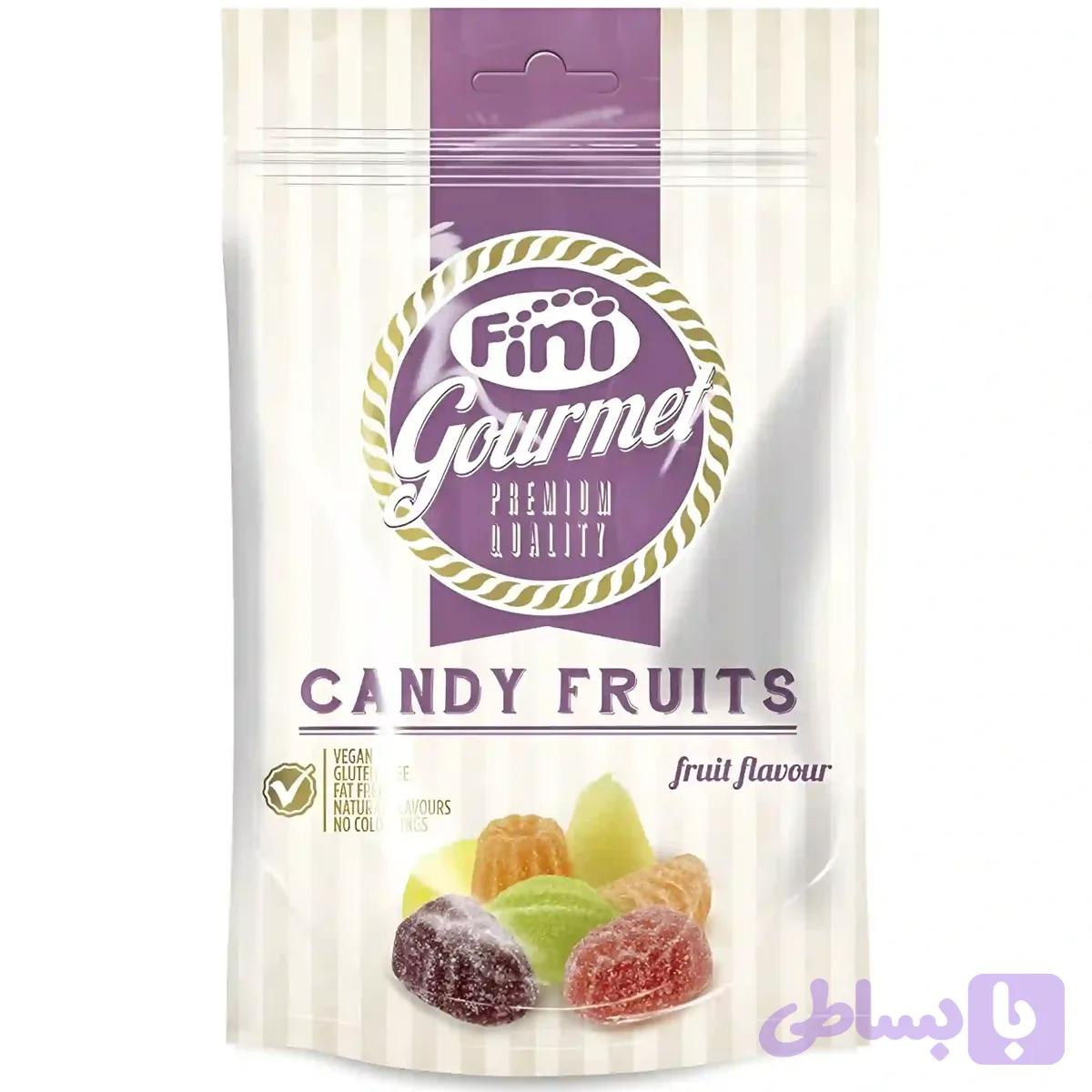 پاستیل میوه ای گورمت فینی Fini Gowrmet Candy Fruit وزن 165 گرم
