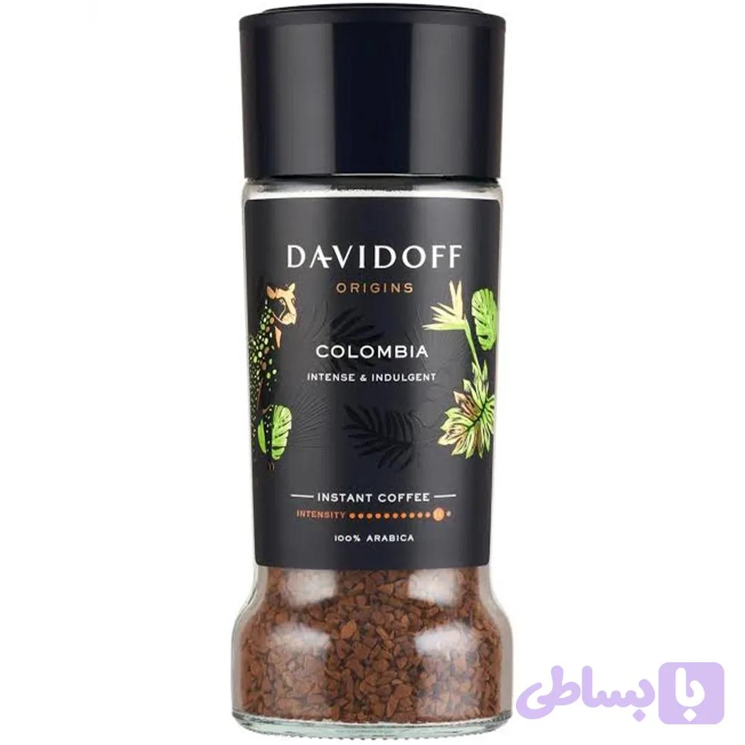 قهوه فوری دیویدوف مدل کلمبیا Davidoff Colombia وزن 100 گرم