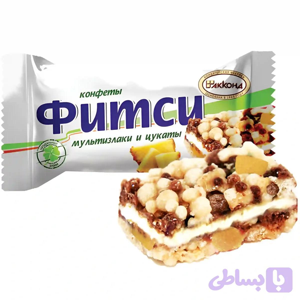 غلات بار رژیمی فیتسی آکوند با طعم آناناس Akkond Fitsi بسته 500 گرمی
