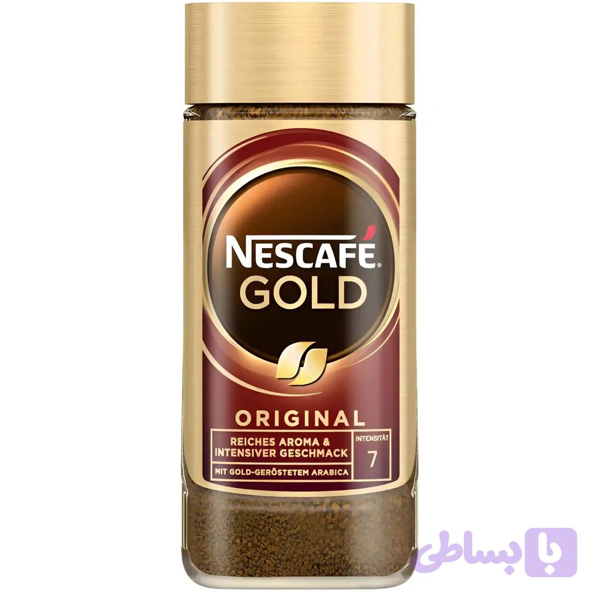 قهوه فوری نسکافه گلد Nescafe Gold وزن 50 گرم