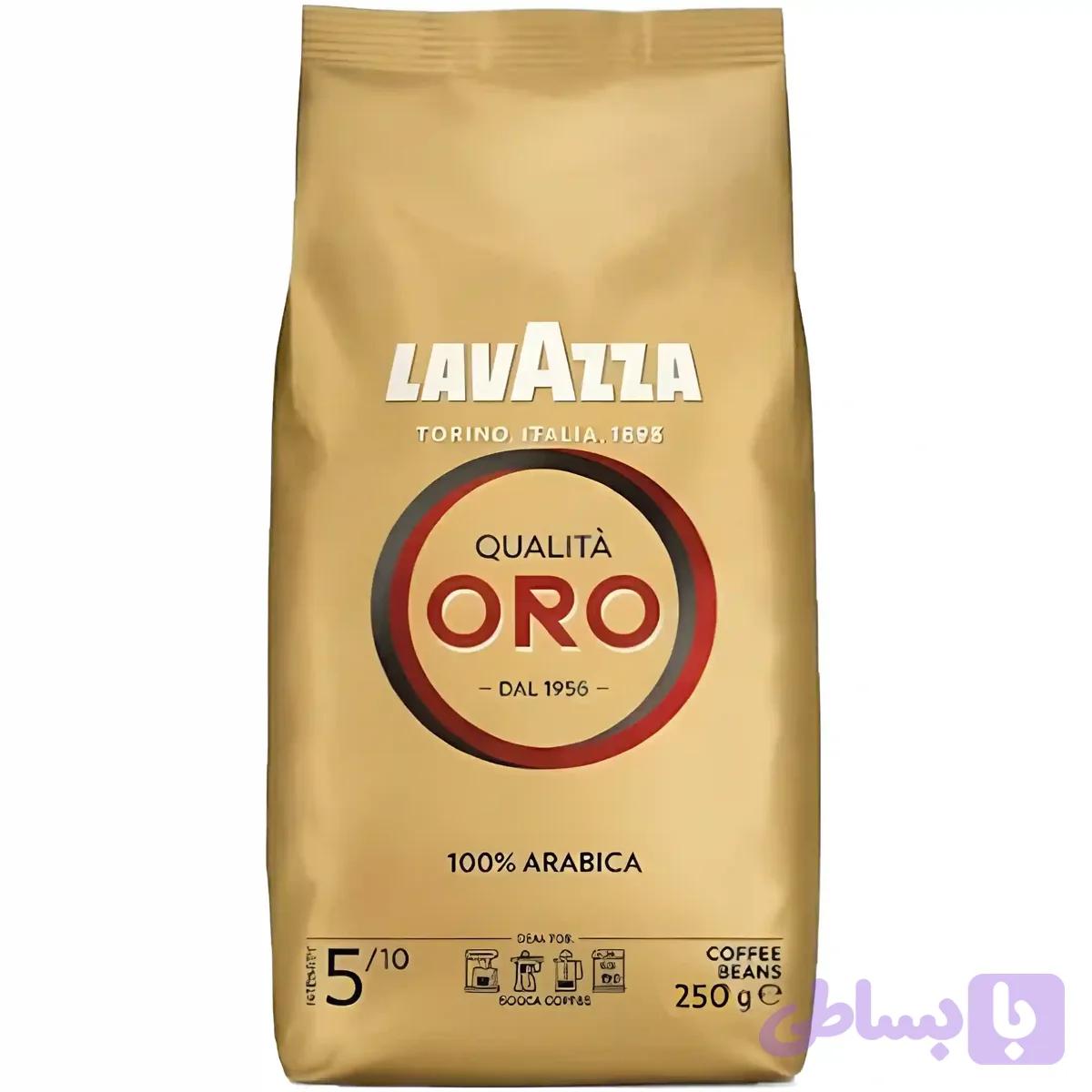 پودر قهوه لاوازا مدل کوالیتا اورو طلایی lavazza Qualita ORO بسته 250 گرمی