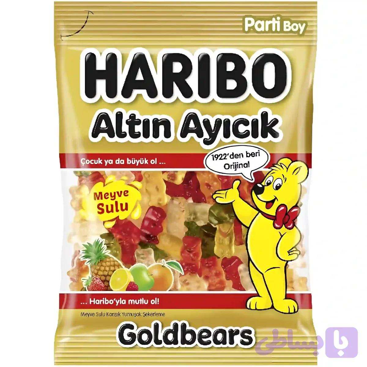 پاستیل خرس طلایی هاریبو Haribo Altin Ayicik وزن 160 گرم — تصویر 1