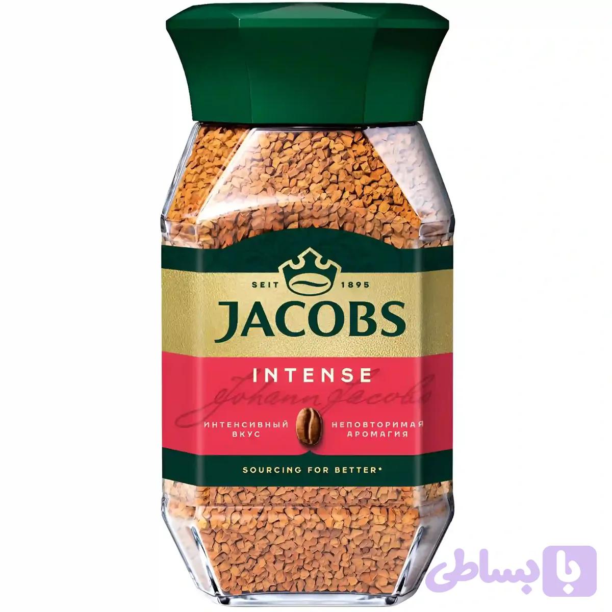 پودر قهوه فوری جاکوبز Jacobs مدل Intense وزن 95 گرم