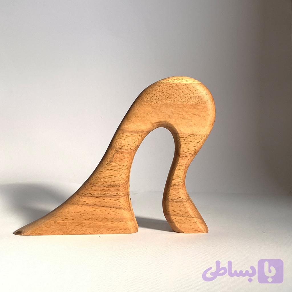 آباژور چوبی رومیزی میا — تصویر 1