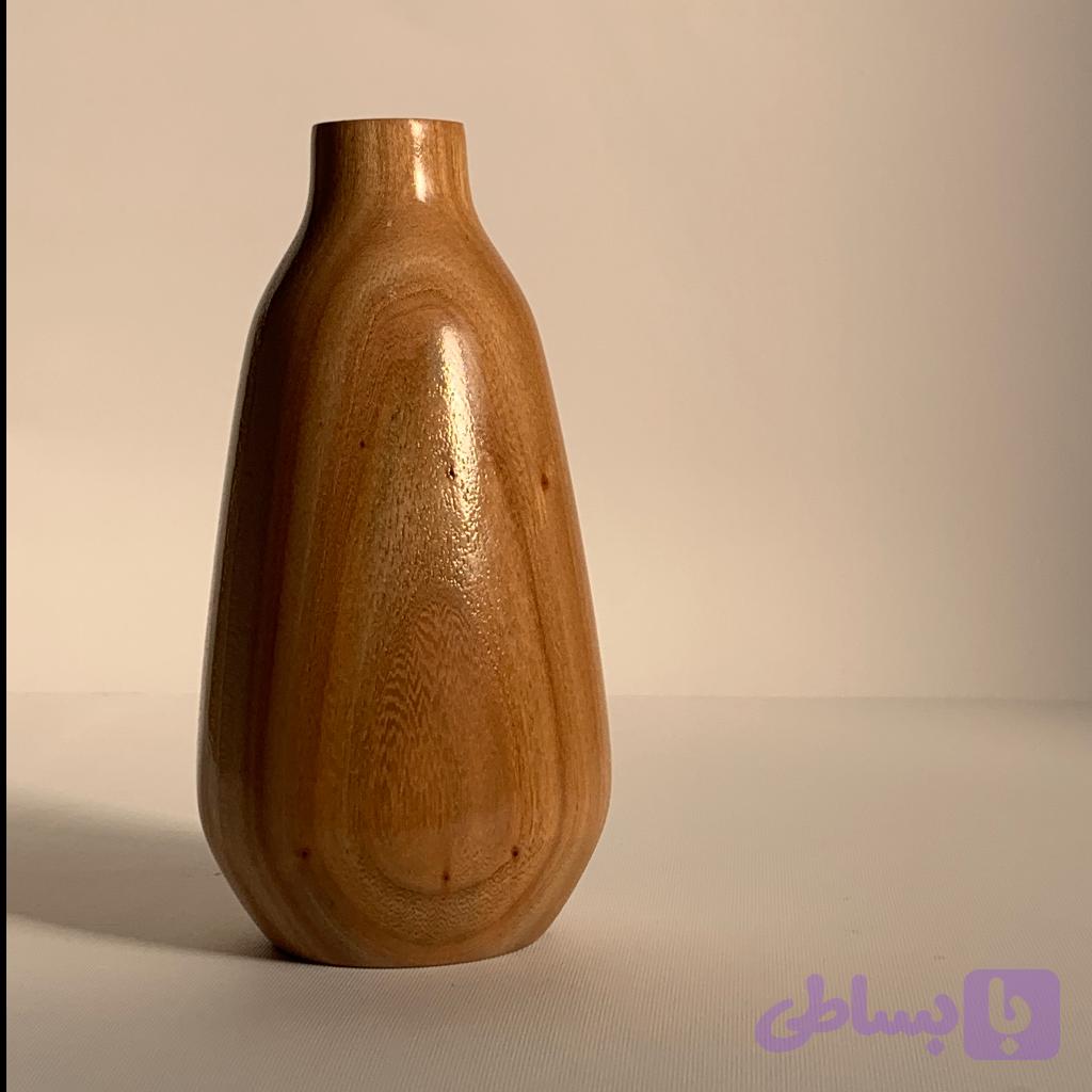 گلدان چوبی کد: 102 — تصویر 1