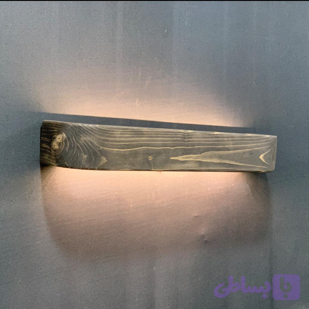 چراغ دیواری چوبی ونوس — تصویر 1