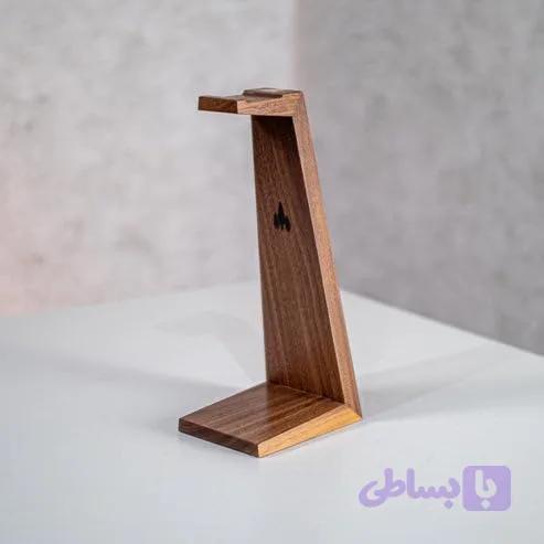 پایه نگهدارنده هدفون چوبی — تصویر 1