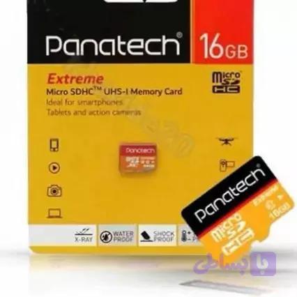 کارت حافظه و مموری رم میکرو 16 گیگ پاناتک پکدار اصلی panatech