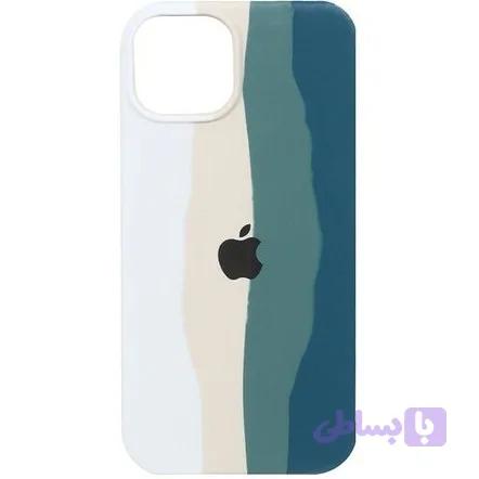 کاور گوشی سیلیکونی آبرنگی با محافظ لنز مناسب iPhone 13
