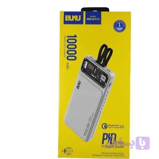 پاور بانک BUKU 10000 مدل MG-G111M