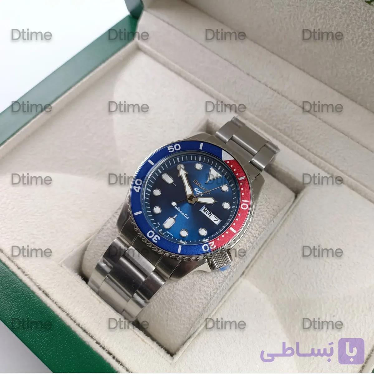 ساعت مچی مردانه سیکو مدل SRPD53K1 اتوماتیک استیل با تقویم