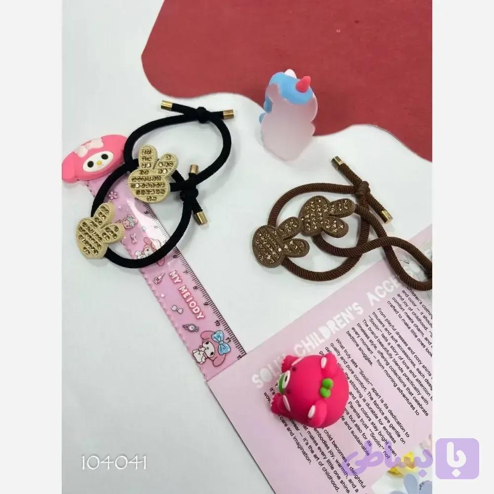 پک دو عددی کش مو دخترانه وارداتی