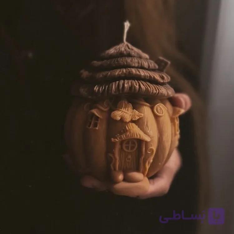 شمع کلبه کدویی