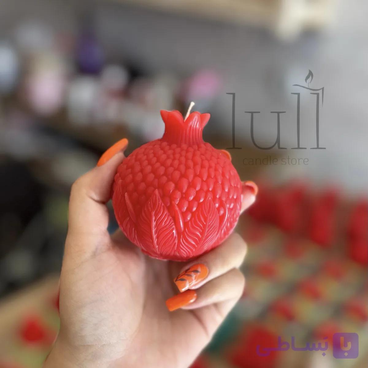 شمع انار مرواریدی