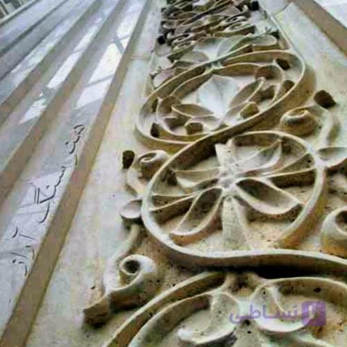 cnc گلبرگ داخل ستون سنگی