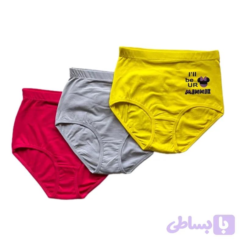 شورت گنی زنانه نوین پک 3 عددی پک 2 — تصویر 1