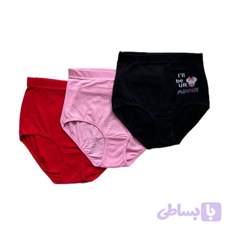 شورت گنی زنانه نوین پک 3 عددی — تصویر 1