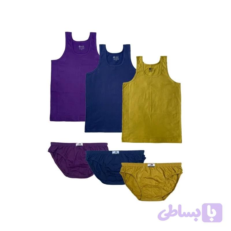 ست لباس زیر مردانه امجد پک 2 — تصویر 1